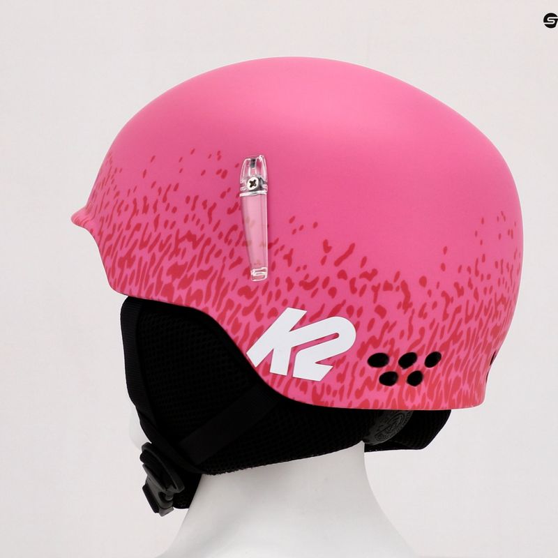 Slidinėjimo šalmas K2 Illusion Eu pink 10C4011.3.2.S 11