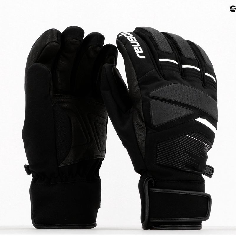 Reusch Storm R-TEX XT slidinėjimo pirštinės juodos 60/01/216/7701 8