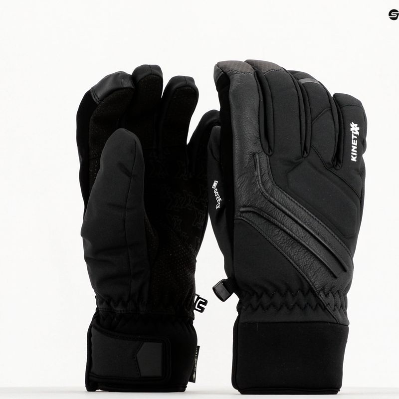 Vyriškos slidinėjimo pirštinės KinetiXxx Bruce Ski Alpin GTX juodos spalvos 7019250 01 7