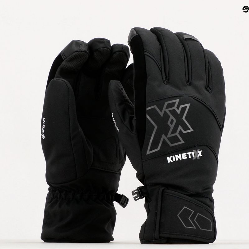 Vyriškos pirštinės KinetiXxx Barny Ski Alpin Black 7019-210-01 6