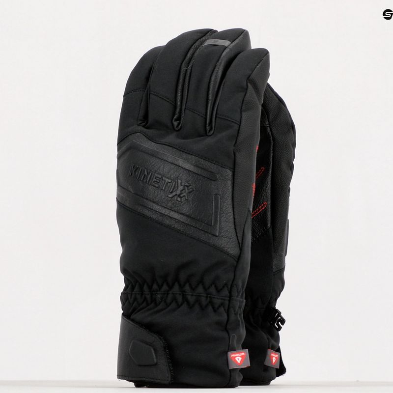 Vyriškos pirštinės KinetiXx Ben Ski Alpin Black 7019-220-01 7