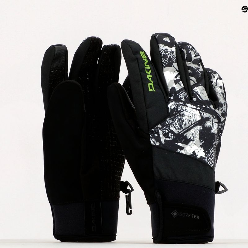 Dakine Impreza Gore-Tex vyriškos snieglenčių pirštinės juodos D10003147 7