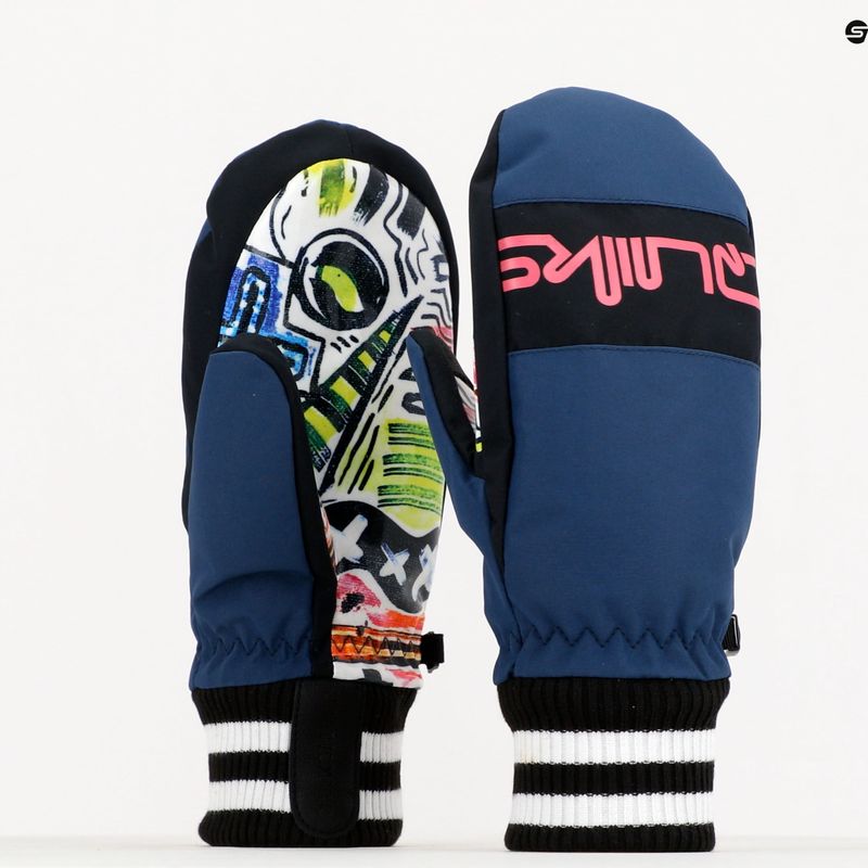 Quiksilver vyriškos snieglenčių pirštinės blue Method EQYHN03156 7