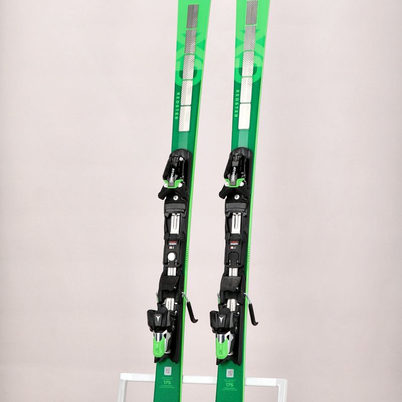 Vyriškos Atomic Redster X9S Revo S + X12 GW green/silver kalnų slidės 16