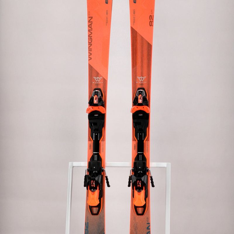 Elan Wingman 82 CTI Fusion + EMX 12 orange ABBHBT21 kalnų slidės 12