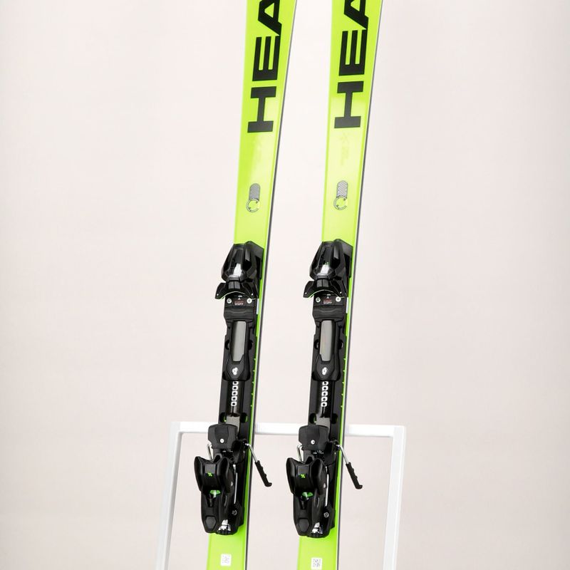 HEAD WC Rebels e-Race Pro SW RP WCR 14 + PR 11 geltonos 313252/100850 kalnų slidės 12