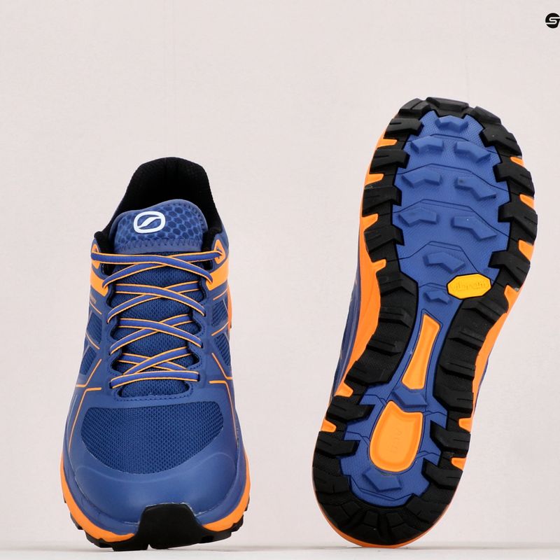 SCARPA Spin Infinity GTX vyriški bėgimo bateliai navy blue-orange 33075-201/2 18