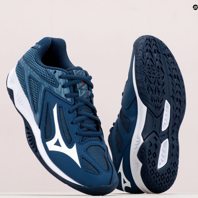 Mizuno Lightning Star Z6 vaikų tinklinio bateliai tamsiai mėlyni V1GD210321_34.0/2.0 14