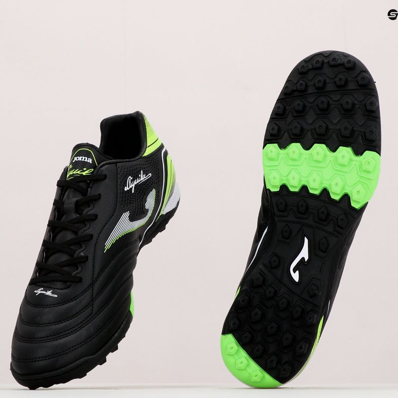 Vyriški futbolo bateliai Joma Aguila TF black/green fluor 14