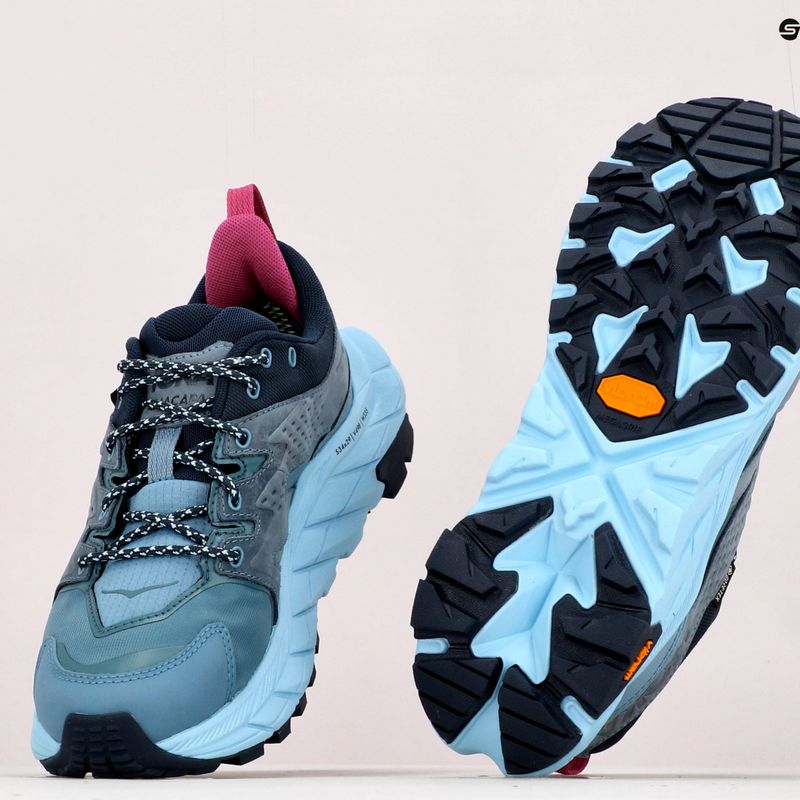 Moteriški žygio batai HOKA Anacapa Low GTX blue 1119373-MSSS 13