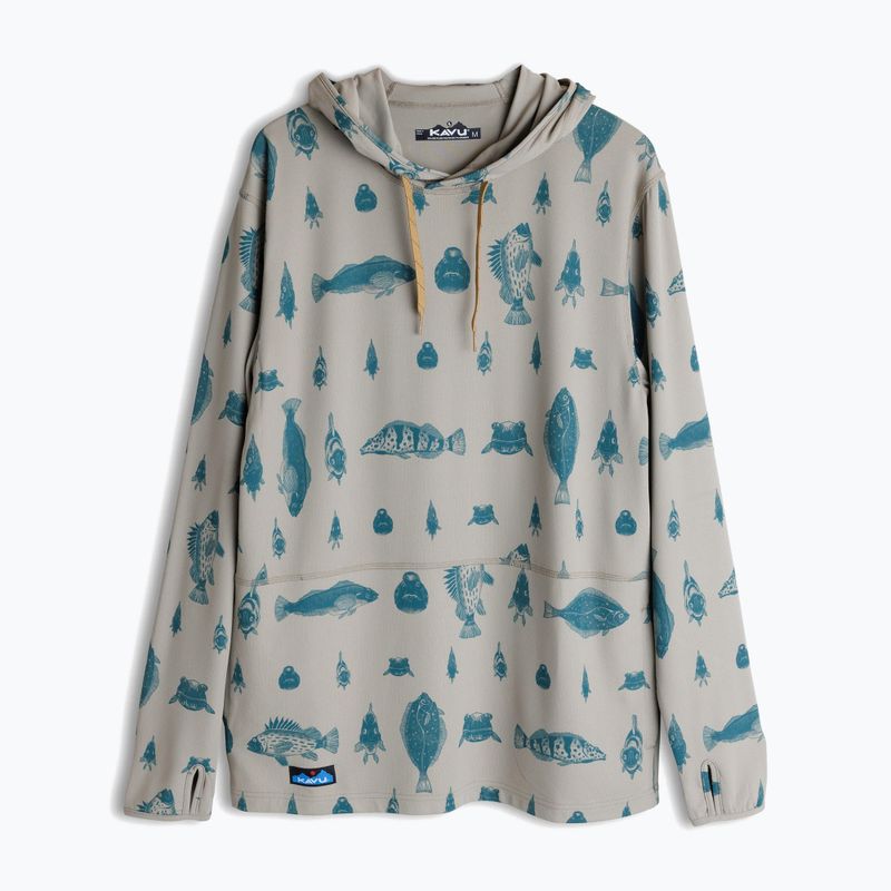 Vyriškas džemperis KAVU Sol Hoodie fish the line