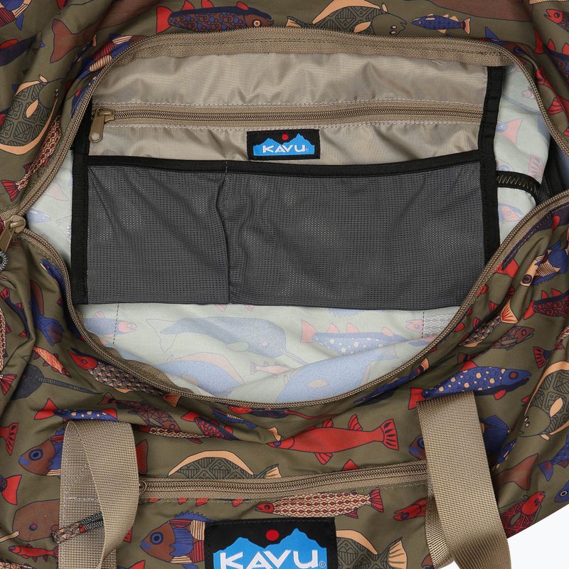 Kelioninis krepšys KAVU Tide Rip 46 l fish tessellate 4