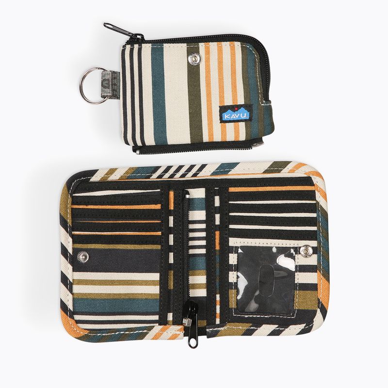 Piniginė KAVU Zippy kelp stripe 4