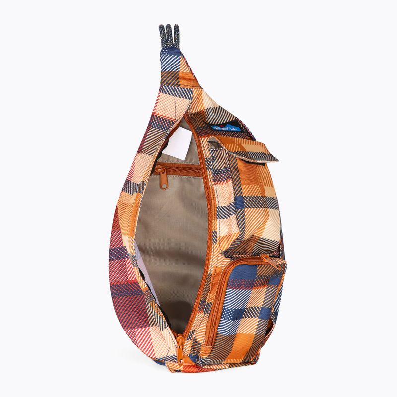 Miesto kuprinė KAVU Mini Rope Sling 4 l cabin plaid 3