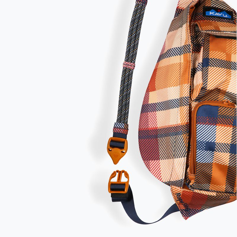 Miesto kuprinė KAVU Mini Rope Sling 4 l cabin plaid 4