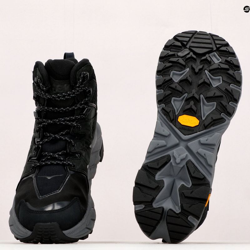Moteriški trekingo batai HOKA Anacapa Mid GTX black 1119372-BBLC 12