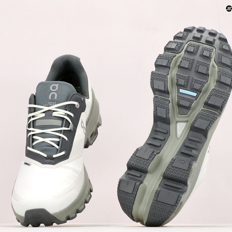 Vyriški bėgimo bateliai On Running Cloudventure Waterproof ice/kelp 19