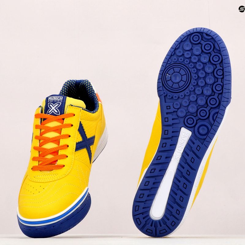 Vyriški futbolo bateliai MUNICH G-3 Profit geltoni 11