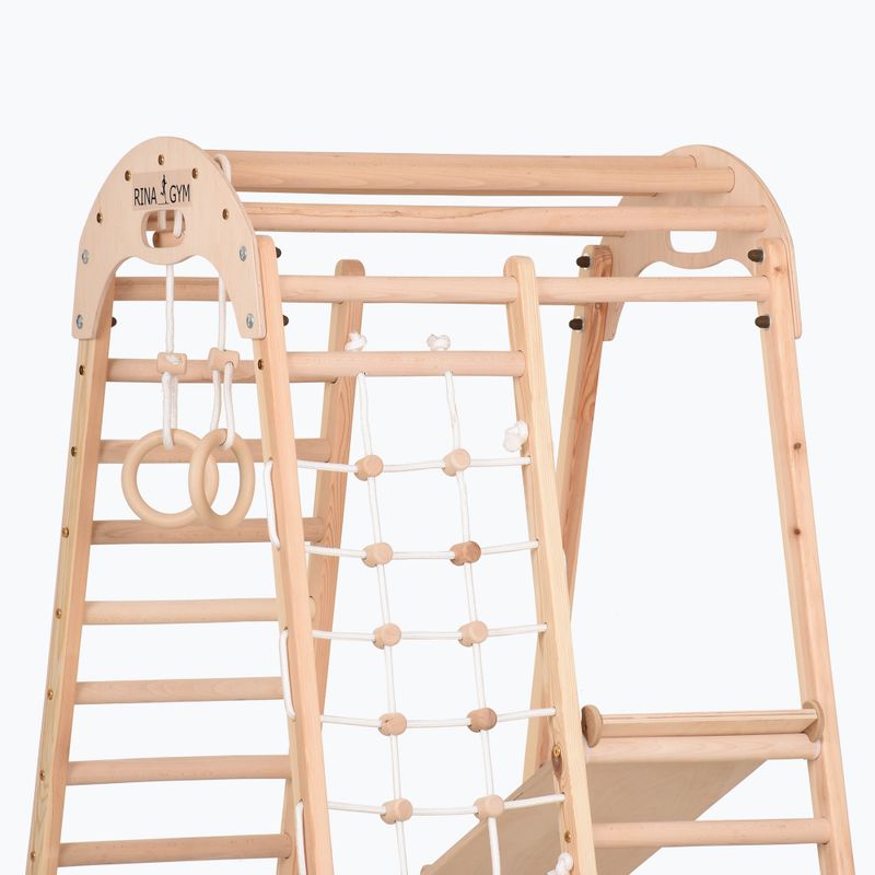 Laipiojimo gimnastikos trikampis RINAGYM Kids 2 natural 8