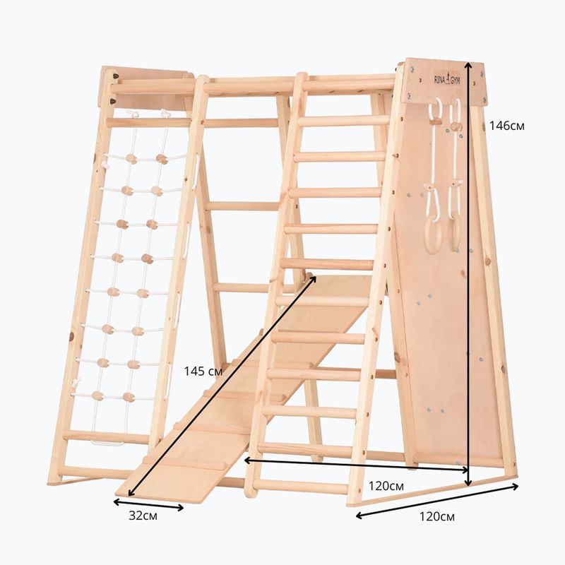 Medinis gimnastikos rėmas RINAGYM Kids 3 12