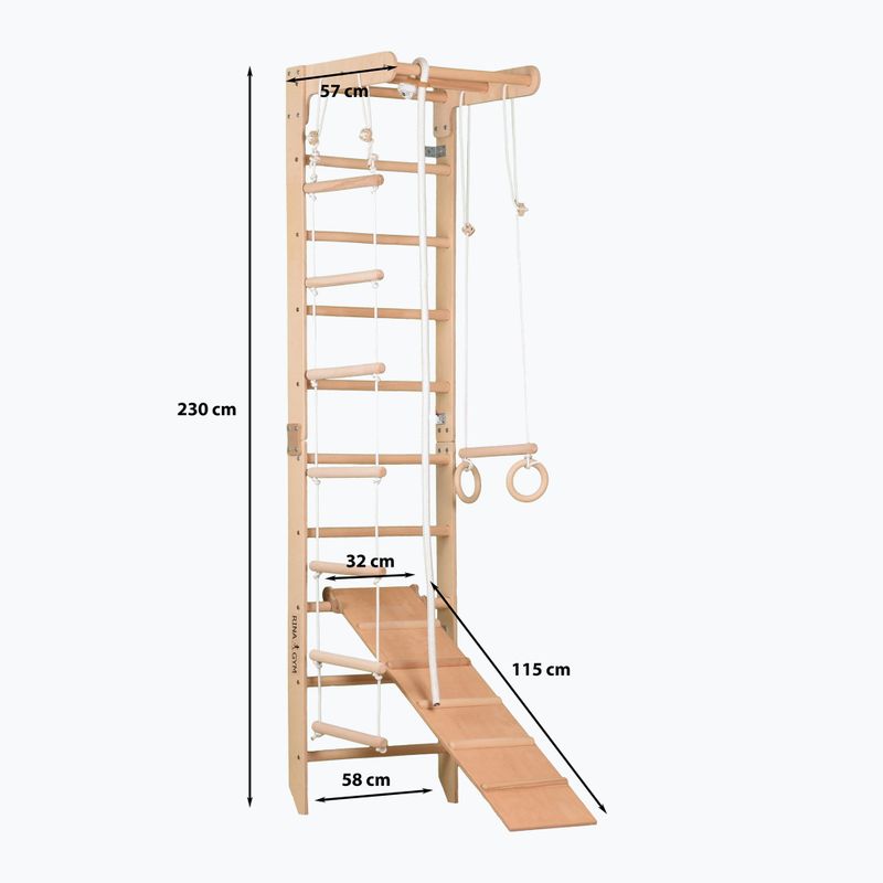 Gimnastikos kopėčios RINAGYM SPR B+SLIDE 10