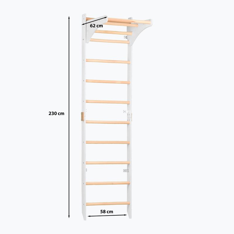 Gimnastikos kopėčios RINAGYM SPR C pure white 2