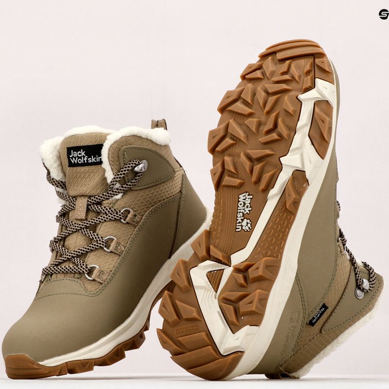Jack Wolfskin moteriški trekingo batai Everquest Texapore Mid beige 4053581_5227 11