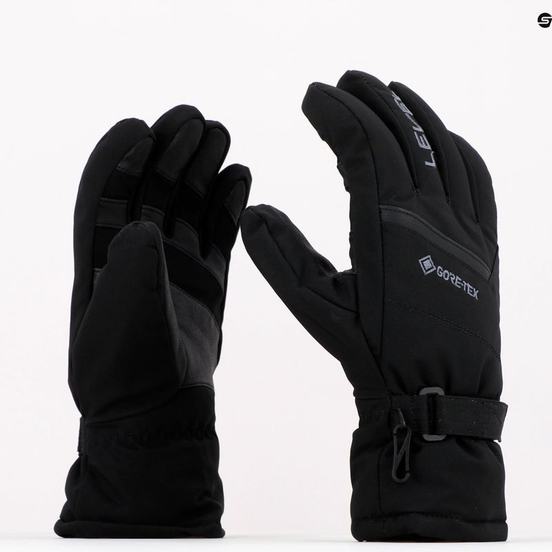 Vyriškos slidinėjimo pirštinės Level Evolution Gore-Tex juodos 3336UG 8