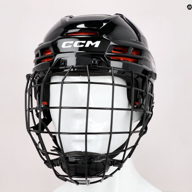 CCM Tacks 70 Combo ledo ritulio šalmas juodas 4109852 13