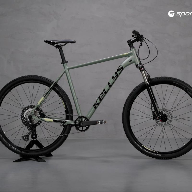 Kellys Spider 90 29" kalnų dviratis pilkos spalvos 72161 16