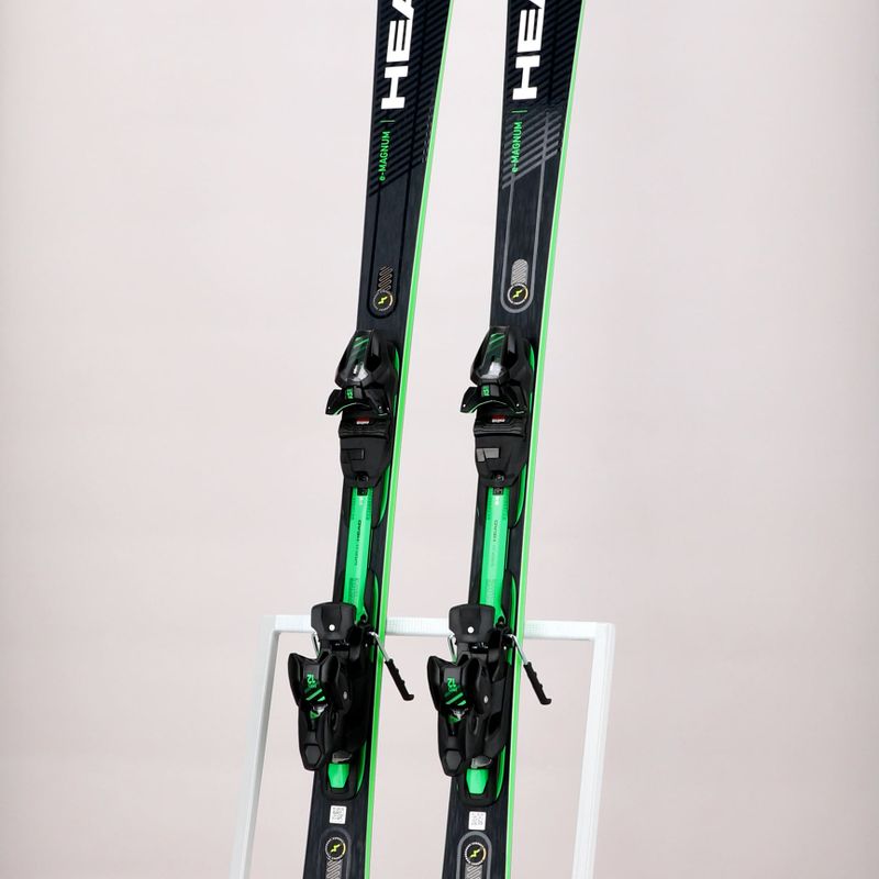 HEAD Supershape E-Magnum SW SF-PR + PRD 12 kalnų slidės juodos spalvos 313300/100834 13