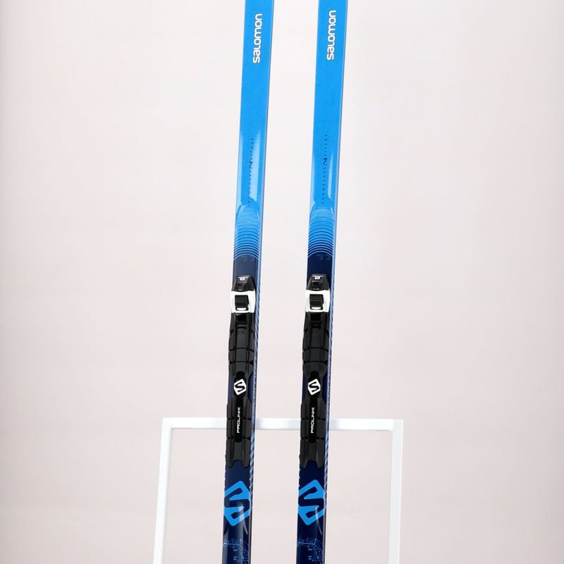 Moteriškos bėgimo slidės Salomon Snowscape 7 Vitane + Prolink Auto blue L409352PMS 17
