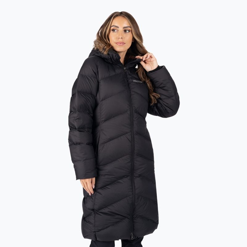 Marmot moteriška pūkinė striukė Montreaux Coat black 78090