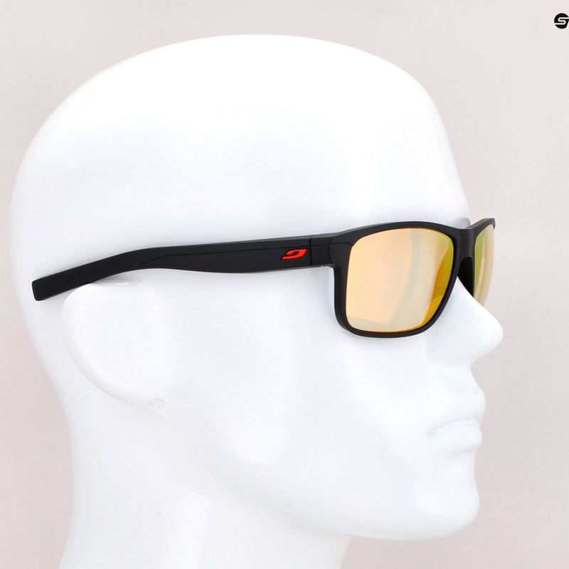 Julbo Renegade Reactiv Performance Laf matiniai juodi/raudoni akiniai nuo saulės J4993314 7