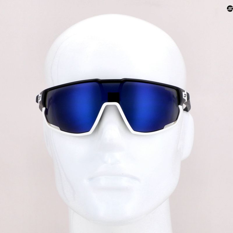 Julbo Rush Spectron 3Cf matiniai juodi/balti dviratininkų akiniai J5341111 6