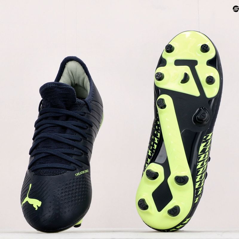 Vaikiški futbolo bateliai PUMA Future Z 4.4 FG/AG Jr juodi ir žali 107014 01 9