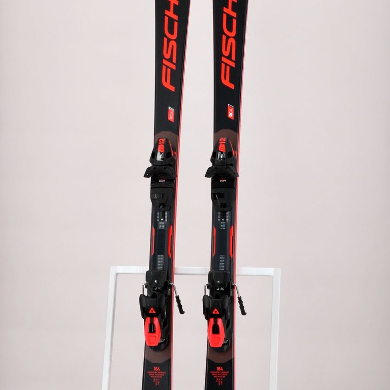 Kalnų slidės Fischer The Curv DTX MT + RSX Z12 PR juoda/raudona 12