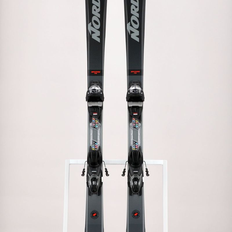 Nordica SPITFIRE 75 + TP2COMP10 FDT pilkos spalvos kalnų slidės 0A1248SA001 12