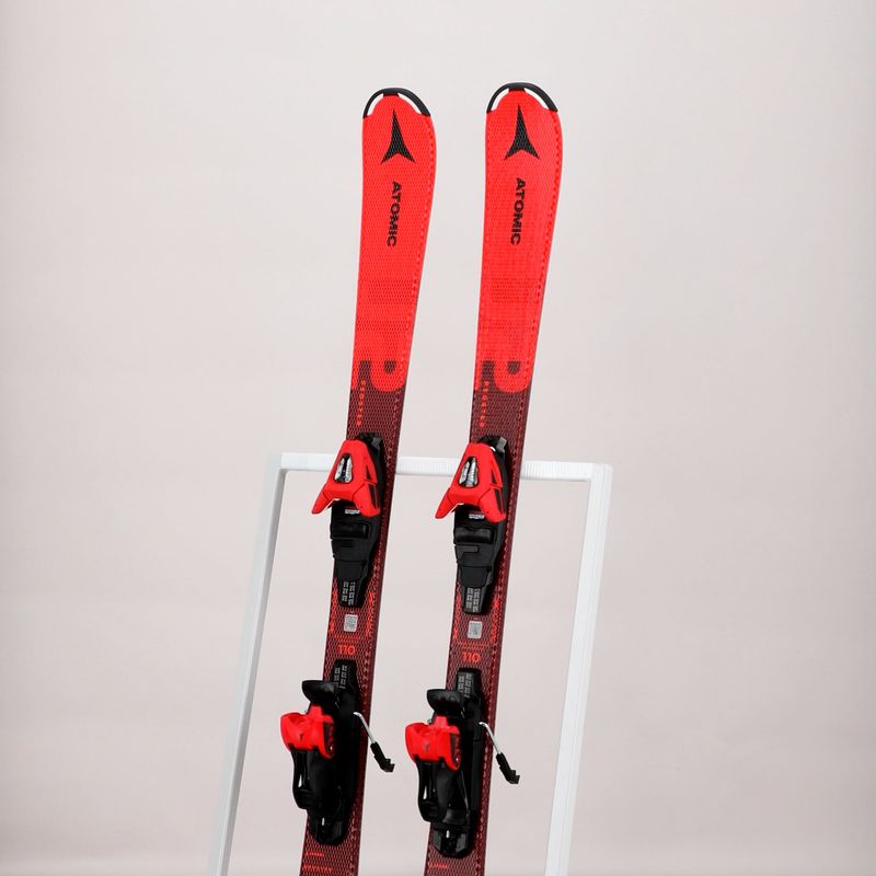 Vaikiškos kalnų slidės Atomic Redster J2 + C5 GW red/black 11
