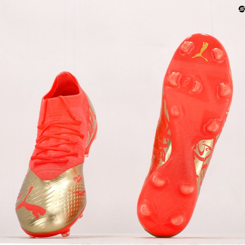 Vaikiški futbolo bateliai PUMA Future Z 3.4 Neymar Jr. FG/AG orange/gold 107107 01 13
