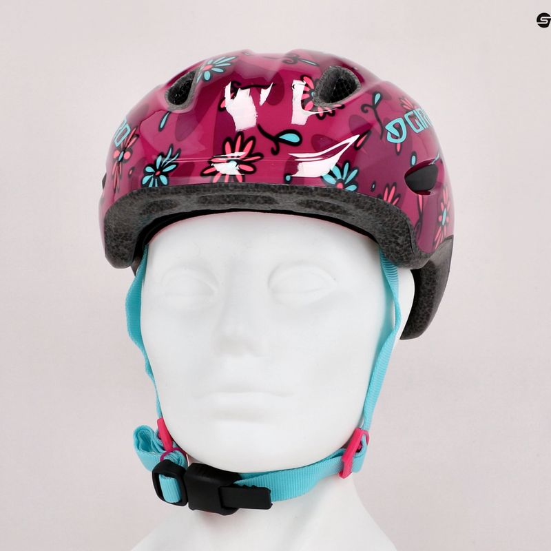 Giro Scamp rožinis vaikiškas dviratininko šalmas GR-7129846 9