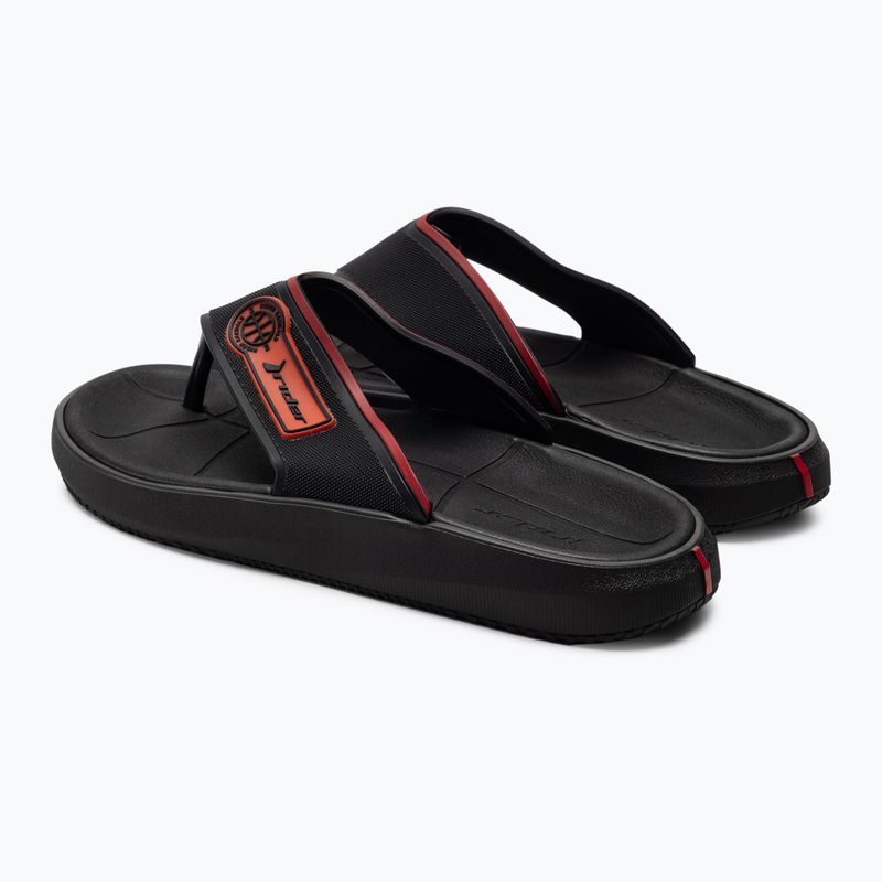 Vyriškos šlepetės RIDER Block Thong AD flip flops black 11655-20766 3