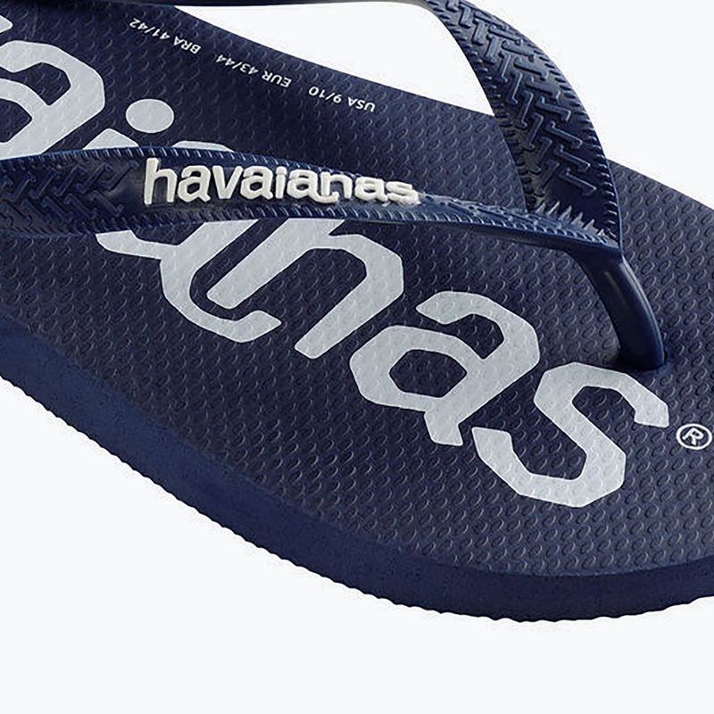 Havaianas Top Logomania šlepetės tamsiai mėlynos H4144264 12