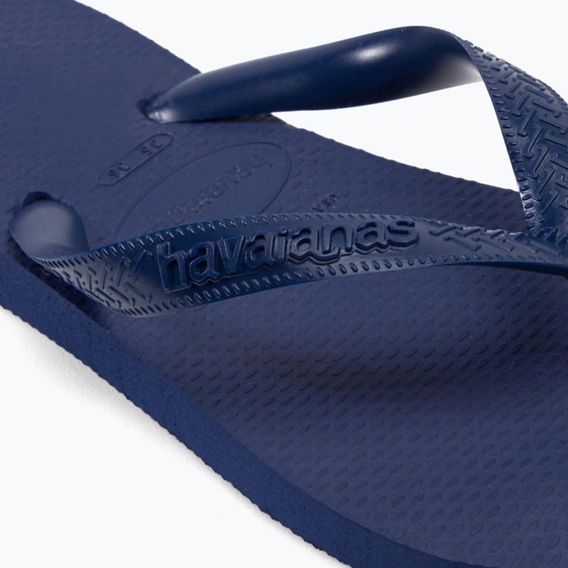 Havaianas Top tamsiai mėlynos šlepetės H4000029 7