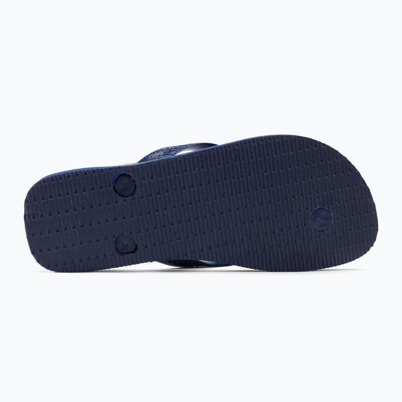 Havaianas Brasil Logo tamsiai mėlynos šlepetės H4110850 4