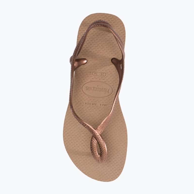 Havaianas Luna beige moteriškos basutės H4129697 6