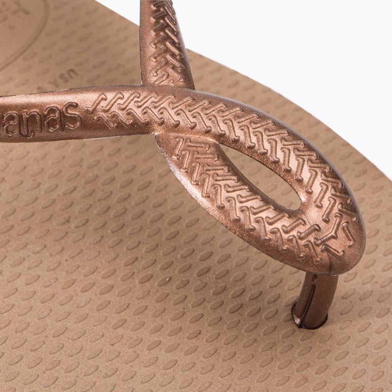 Havaianas Luna beige moteriškos basutės H4129697 7