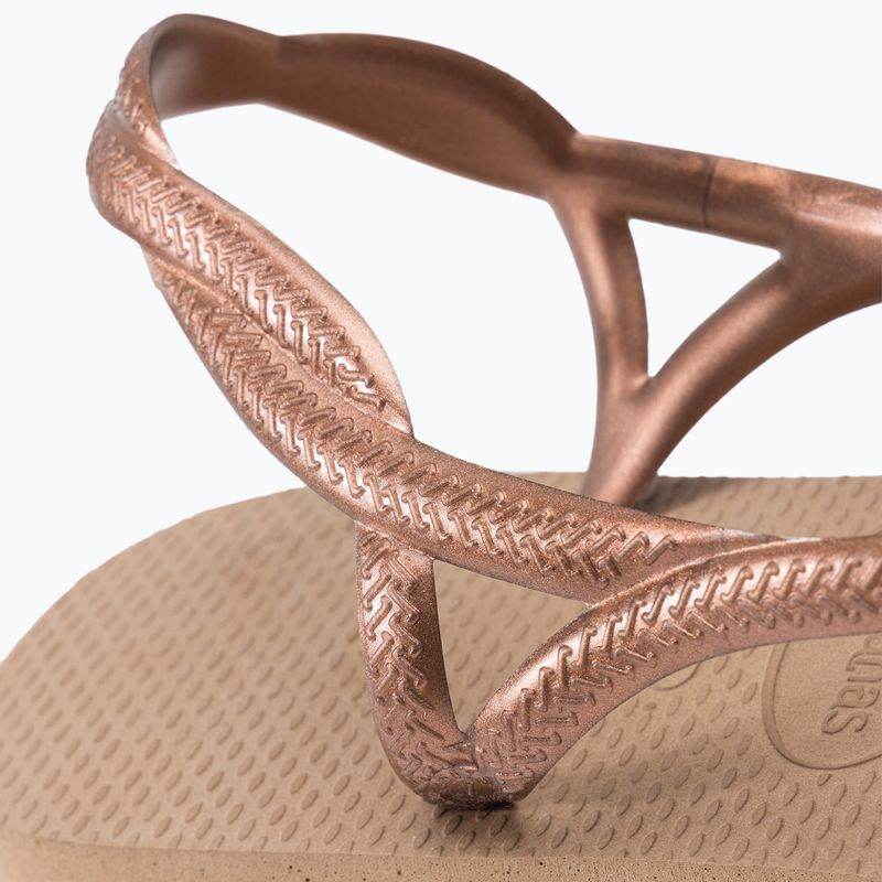 Havaianas Luna beige moteriškos basutės H4129697 8