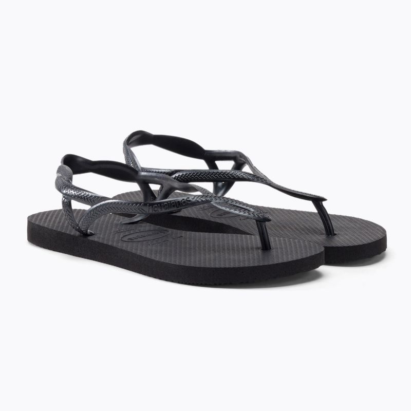 Havaianas Luna moteriškos basutės juoda H4129697 5