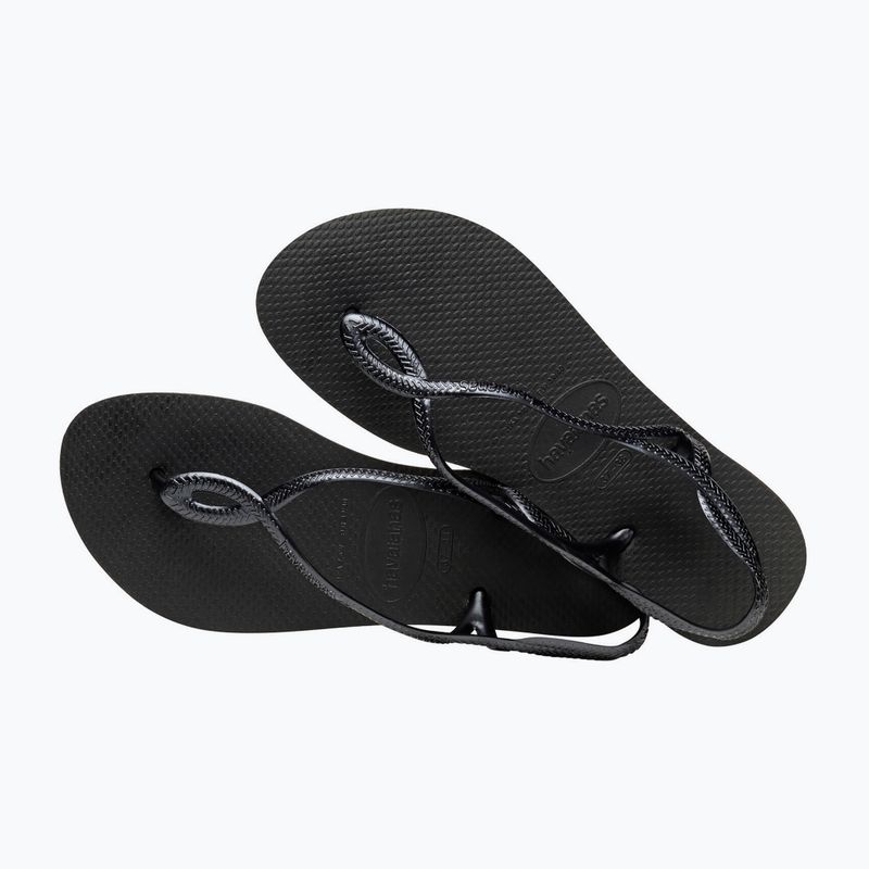 Havaianas Luna moteriškos basutės juoda H4129697 12